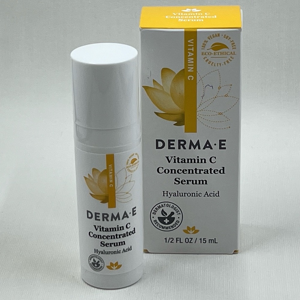 Derma•E Vitamin C Concentrated Serum 1/2 fl oz BNIB